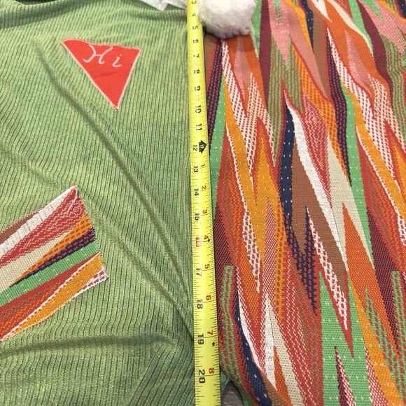 VTG Handmade Children's Youth Clown Costume Collar Kid Circus 1970s Patchwork - Picture 7 of 12